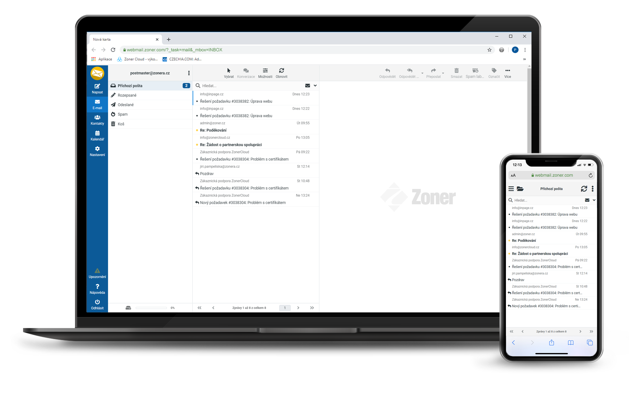 ZONER Webmail