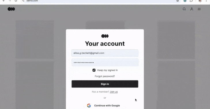 Google Chrome mění prolomené heslo za vás