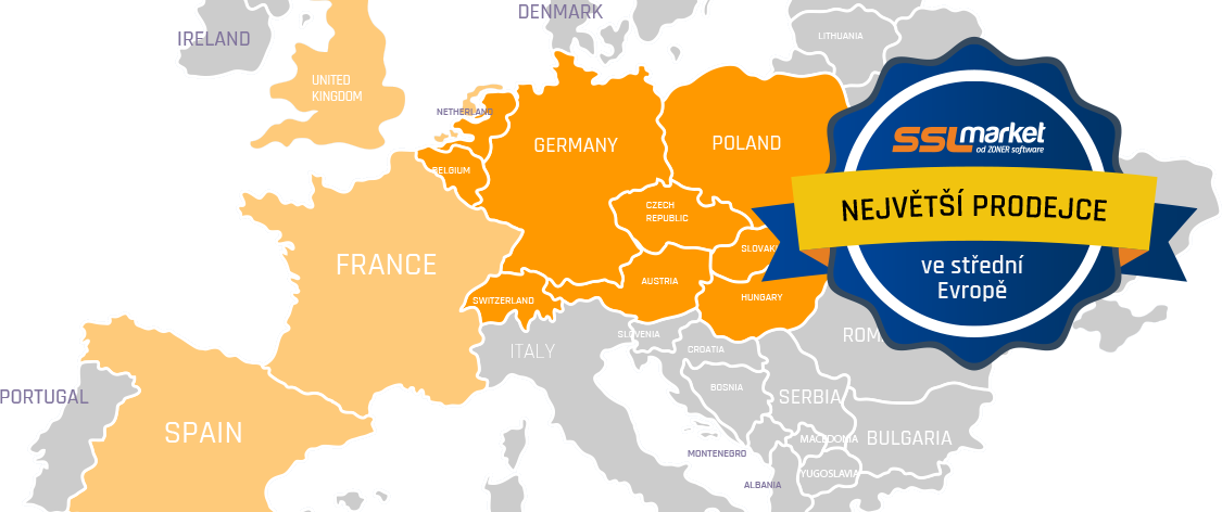 SSLmarket - najväčší predajca SSL certifikátov v strednej Európe